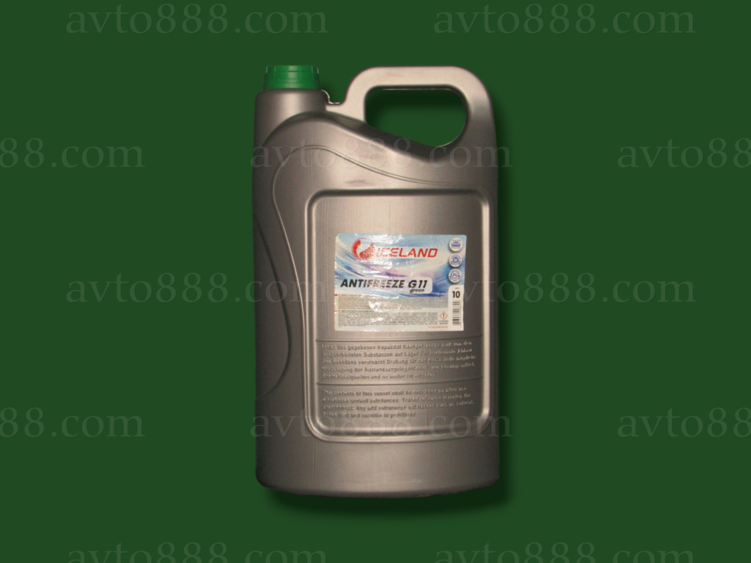 антифриз зелен. 10л "ICELAND"      група-Е