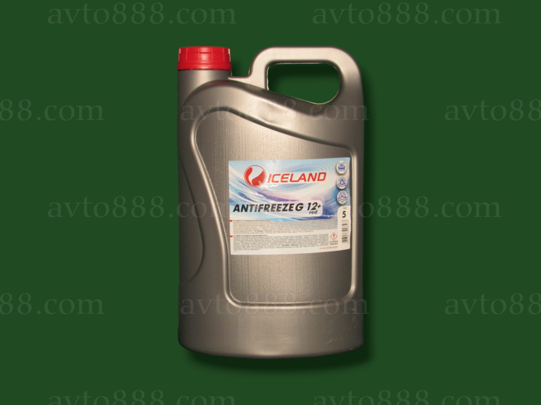 антифриз черв.  5л "ICELAND"      група-Е