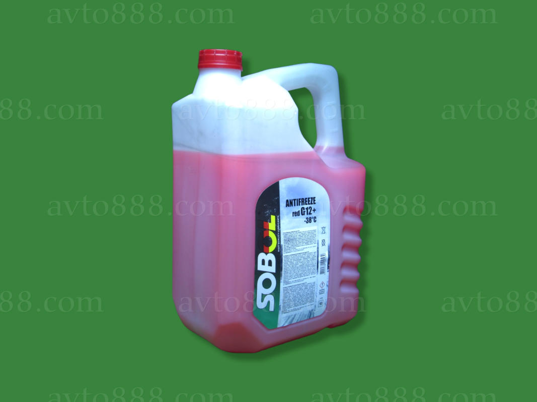 антифриз черв. 10л "Sobol" -38*