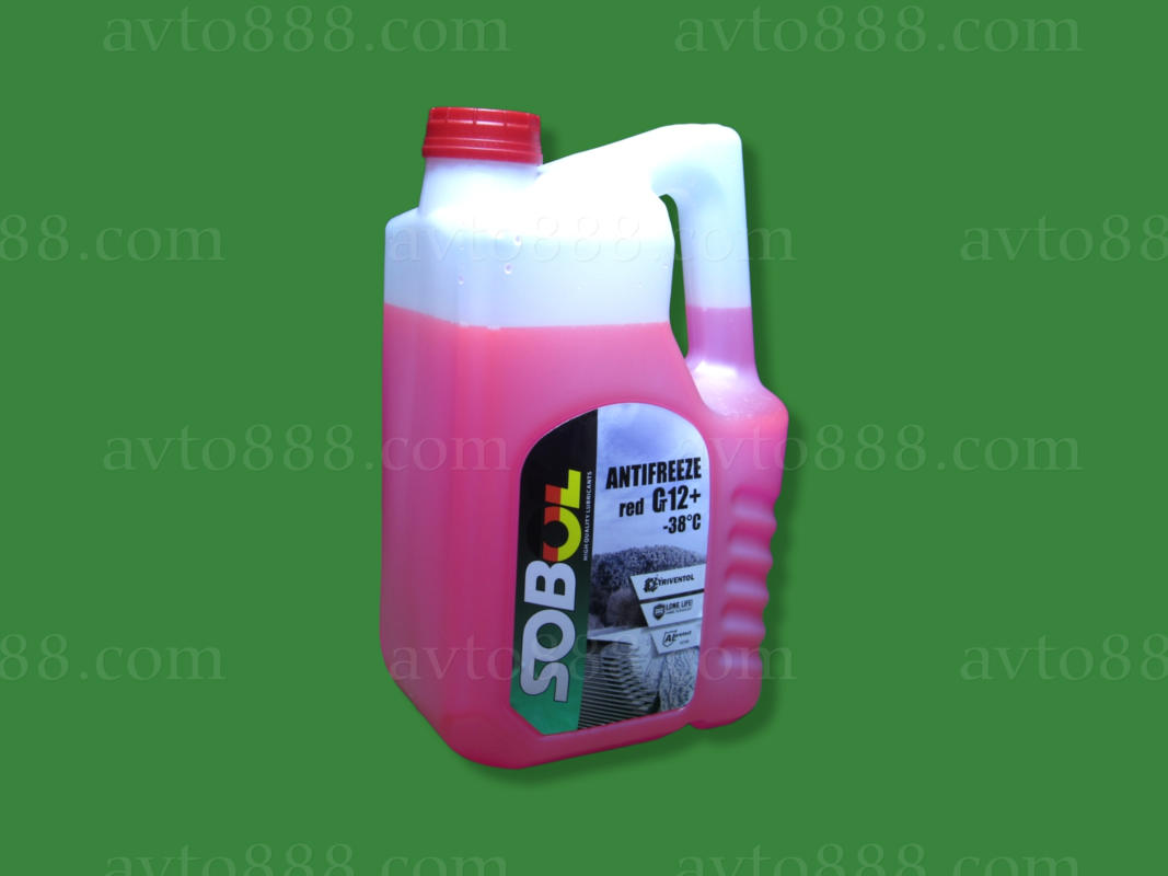 антифриз черв.  5л "Sobol" -38*