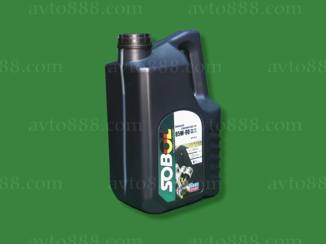 масло трансмісійне 85w90 GL-5 4л "Sobol"     АКЦІЙНА ЦІНА