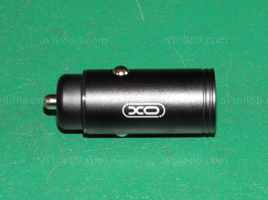 зарядка телефона автомоб. XO CC39  QC3.0 18W Car charger Black