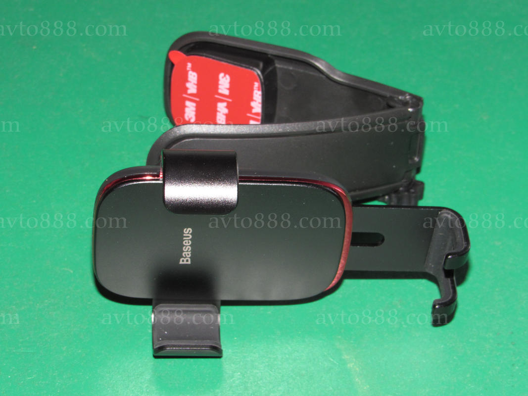 тримач телефона Baseus Metal Age Gravity Car Mount (Connecting Rod Type) Black