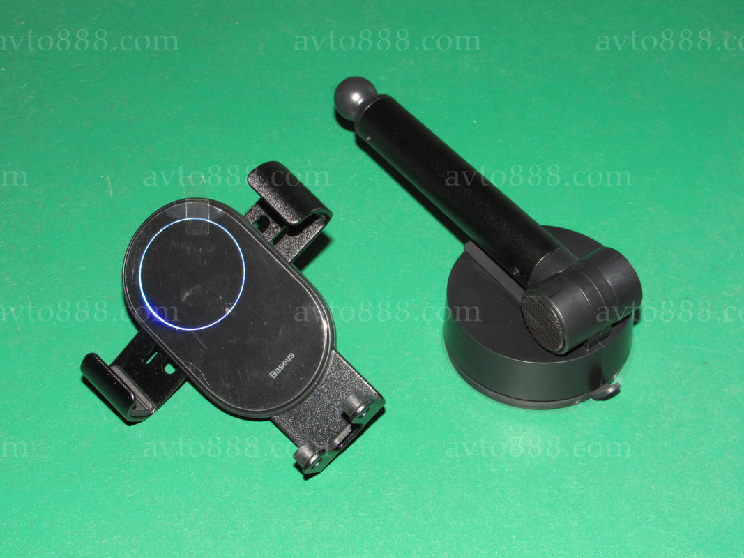 тримач телефона Baseus Simplism Gravity Car Mount Holder (With Suction Base) Black