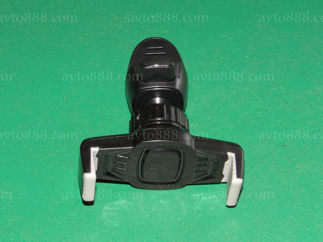 тримач телефона Hoco CA38 Platinum sharp air outlet in-car holder Black & Grey