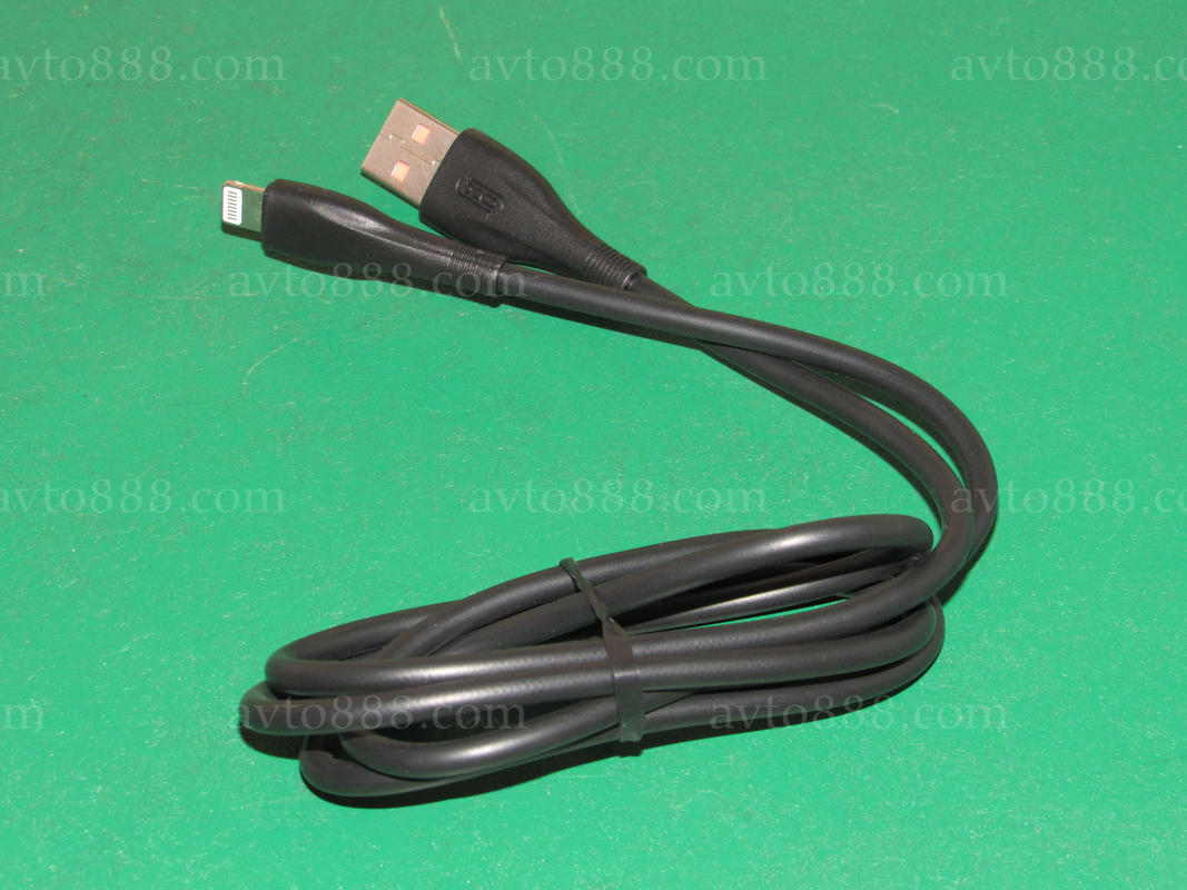 кабель cable Lightning XO NB185 6A PD fast charger 1M Black