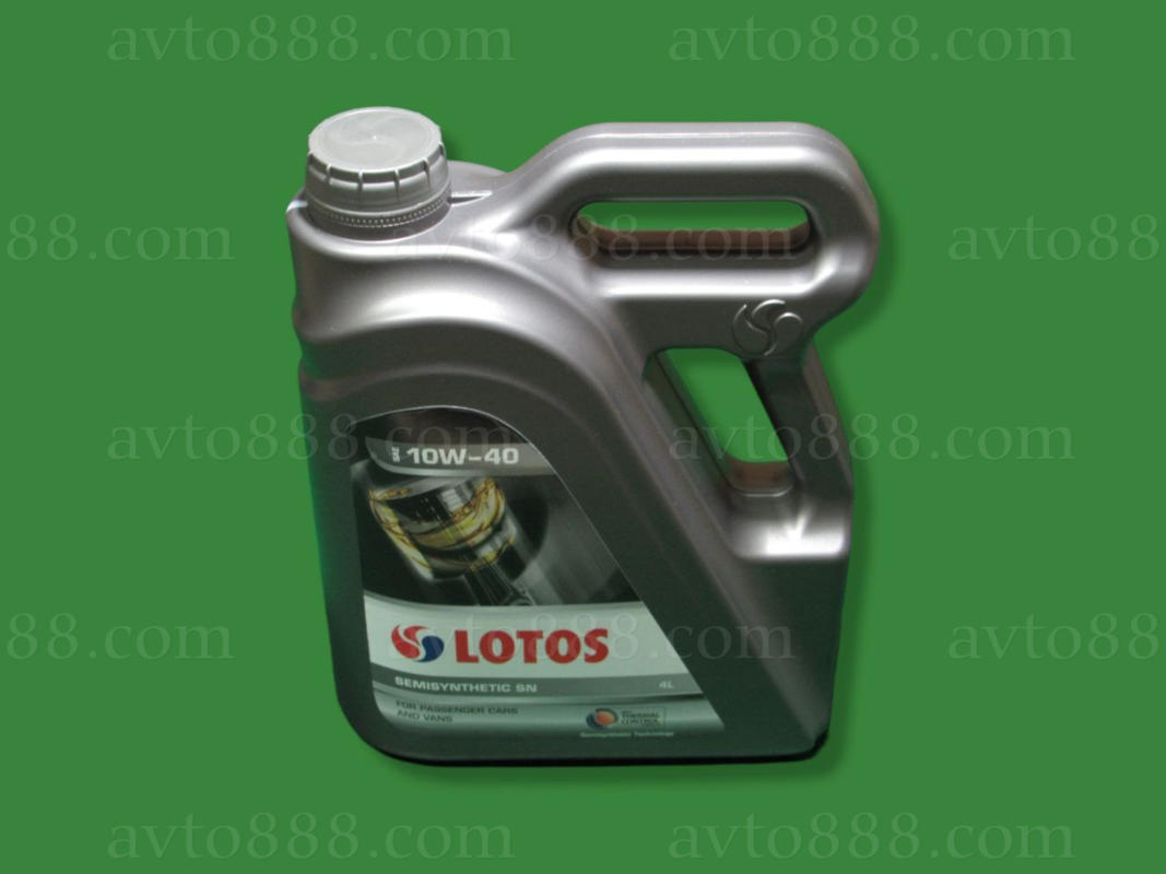 масло 10w40 4л "Lotos" SemiSyntetic SN SAE    АКЦІЯ