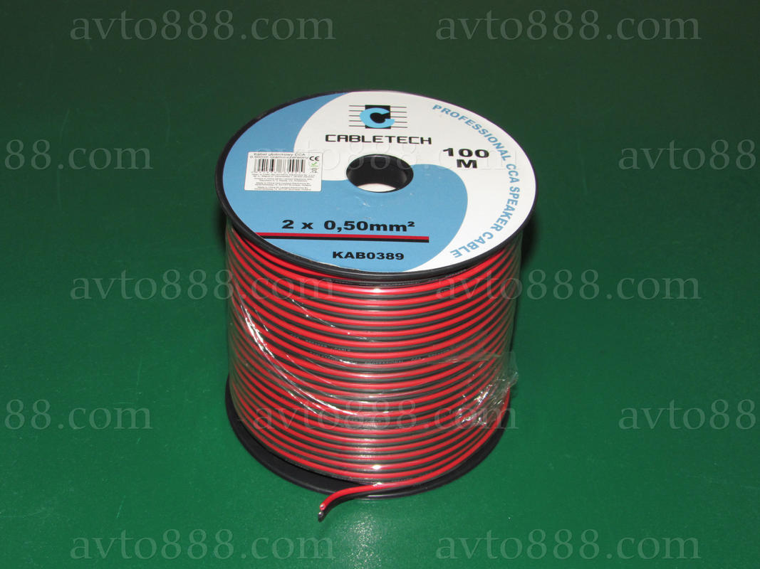 провід акуст. 0,50 100м.