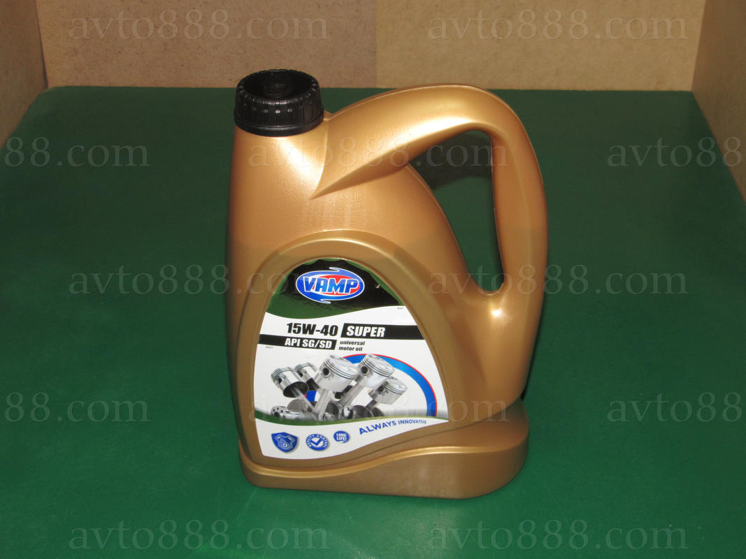 масло 15w40 4л "ВАМП" SUPER