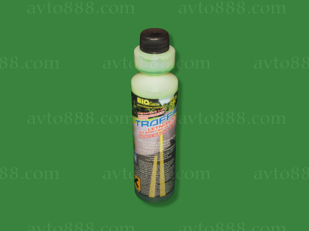 омивач скла  ЛІТНІЙ 0,250л   СУПЕР ЦІНА !!! "BioLine"   КОНЦЕНТРАТ