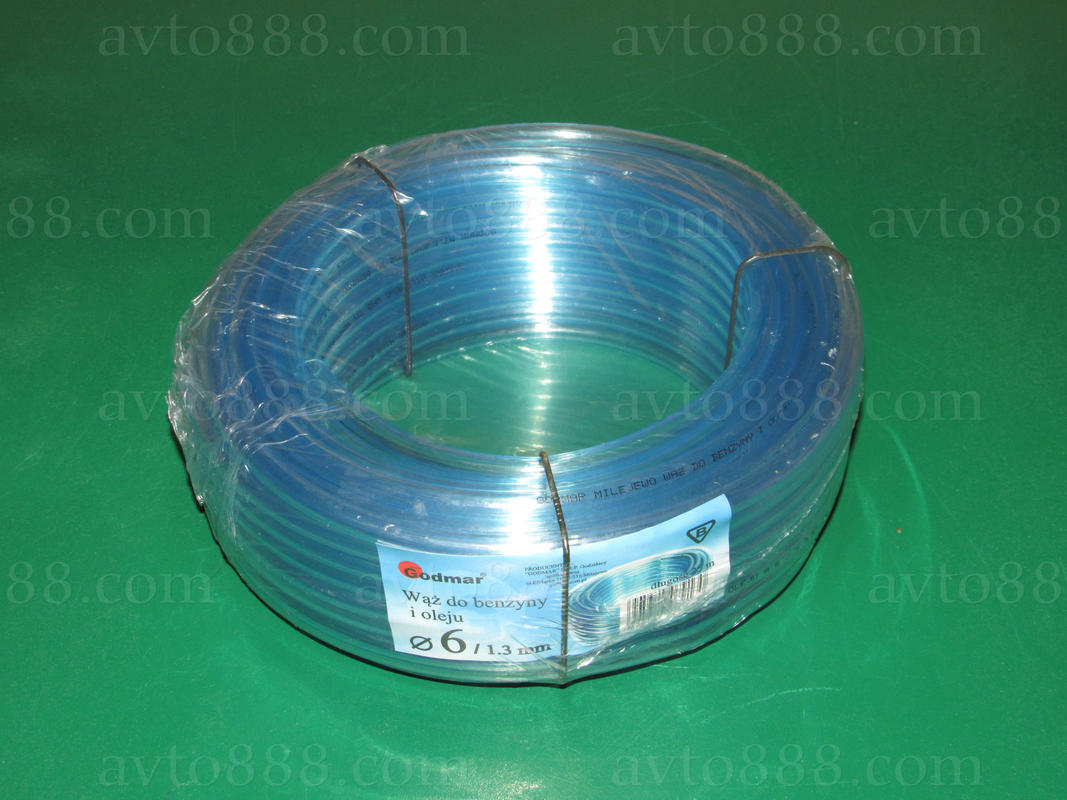 шланг бензин.  УНІ  6мм/1,5 "Godmar"   бухта=25м