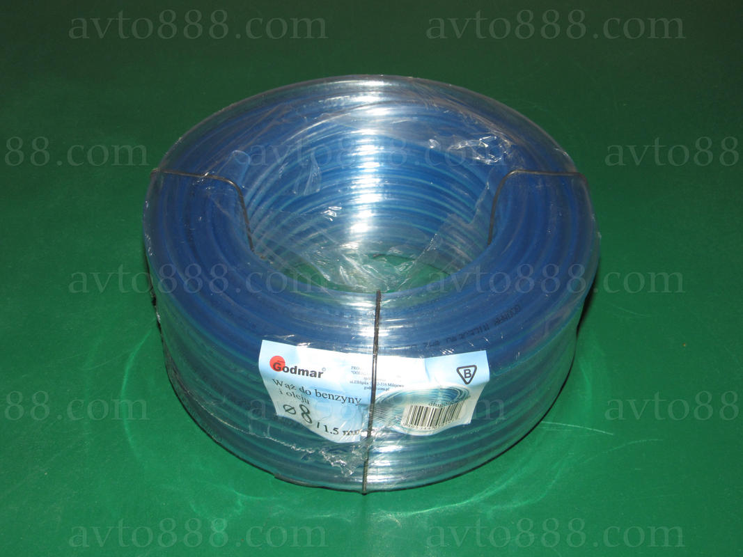 шланг бензин.  УНІ  8мм/1,5 "Godmar"   бухта=25м