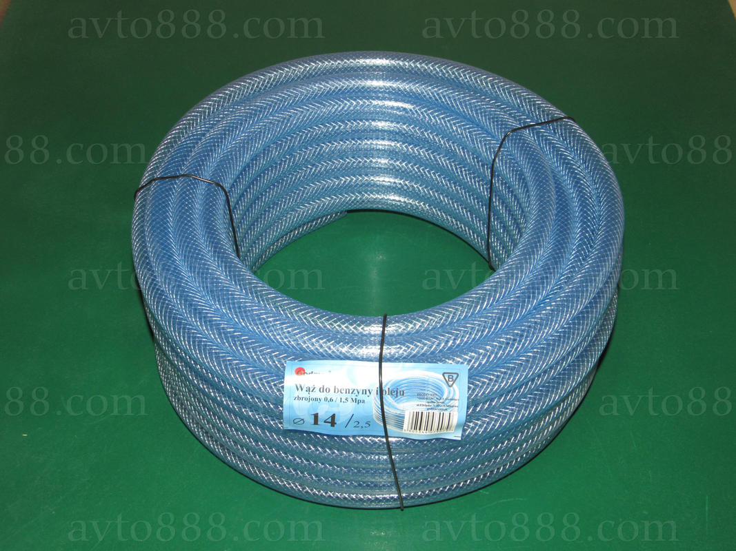 шланг бензин.  УНІ 14мм армов. 0,6 Mpa "Godmar"   бухта=25м