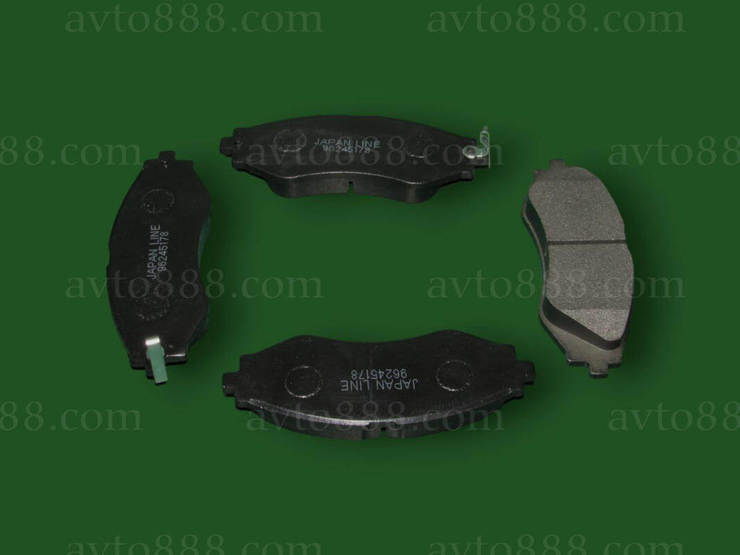 колодка Lanos пер. торм. 14" "Japan Line"