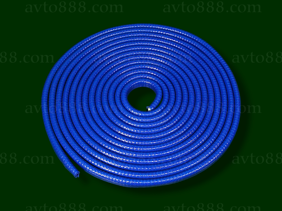 уплотн. дверей  УНІ 10мм синій   -500см-