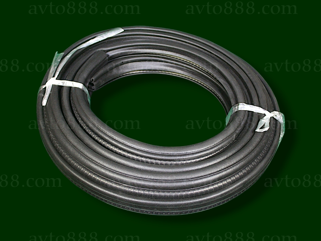 уплотн. дверей  УНІ 12мм чорний   -2000см-