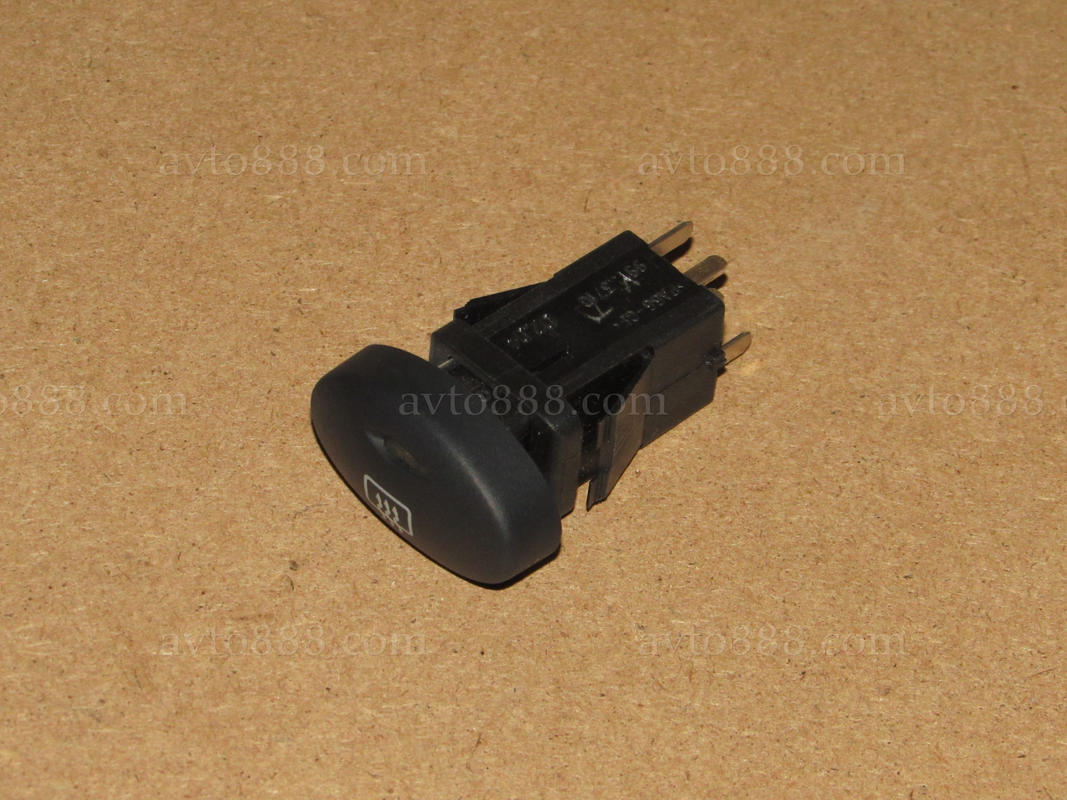 кнопка обігр. задн. скла 1118 / 5конт. "АВАР"   - - -