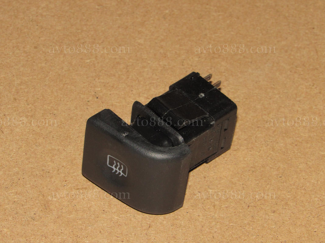 кнопка обігр. задн. скла 2110 / 4конт. "АВАР"     РОЗПРОДАЖ АКЦІЯ