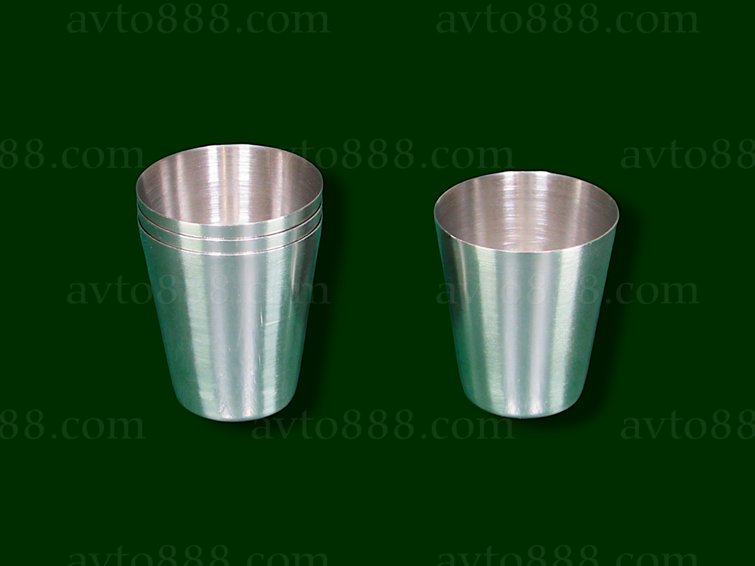 стакан дорожній 4шт мал. нержавійка