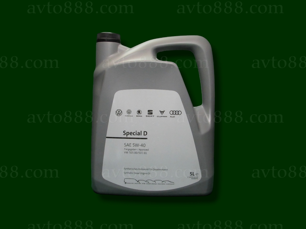 масло  5w40-diesel "VAG" 5л