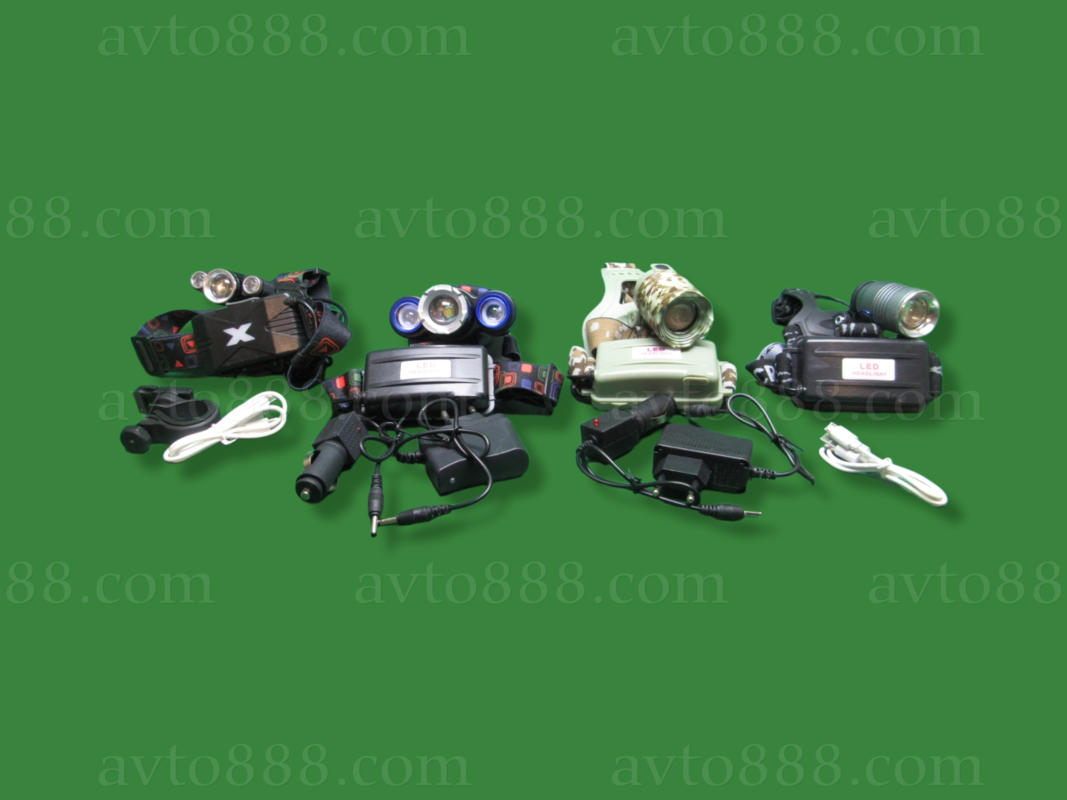 фонарик LED на голову, з USB-зарядк.   ДОРОГИЙ