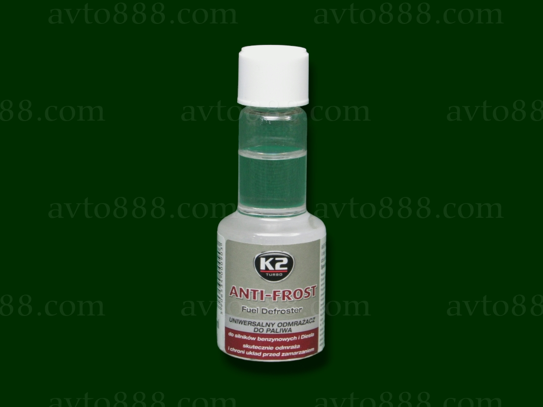 присадка бензин та дизель    проти замерзання 50ml "K2" (TURBO ANTI-FROST)