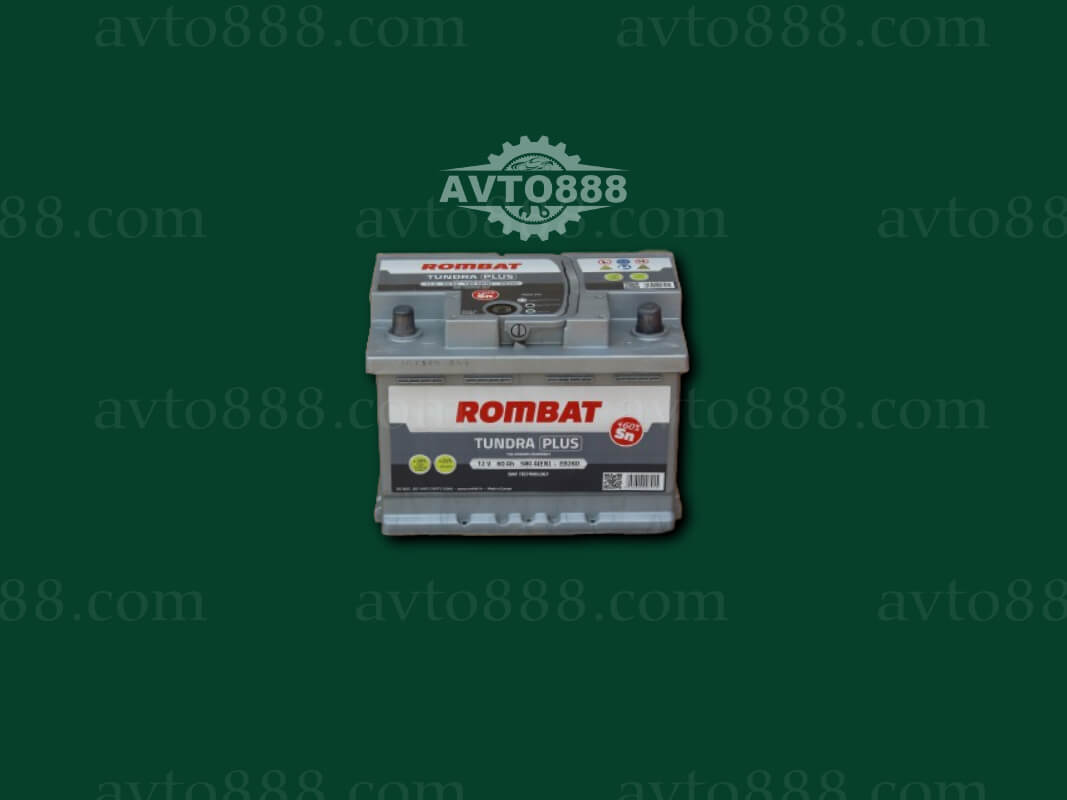 АКБ  60 R+ 580A "RomBAT" низький      - - -
