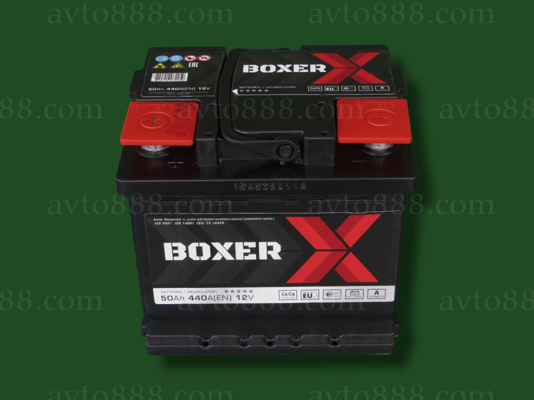 АКБ  50 L+ 440A "Boxer"-PL