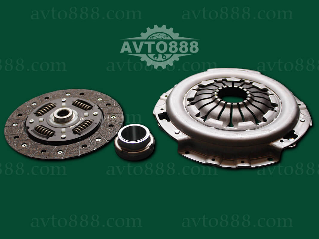 корз.+диск щепл. Lanos 1.5 з підш. "Hort"   (Nexia 1.5i 16V, Aveo-1.4, Lanos 1.4)