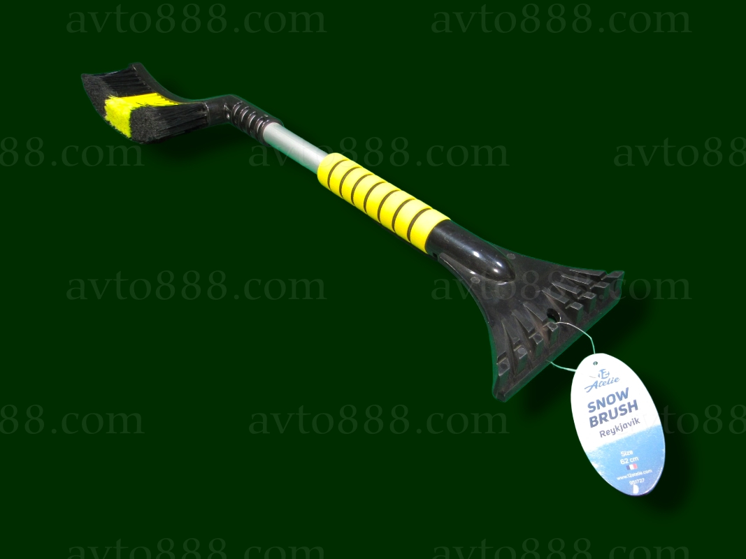 щітка з скребком 62*15 жовта "12 Atelie"