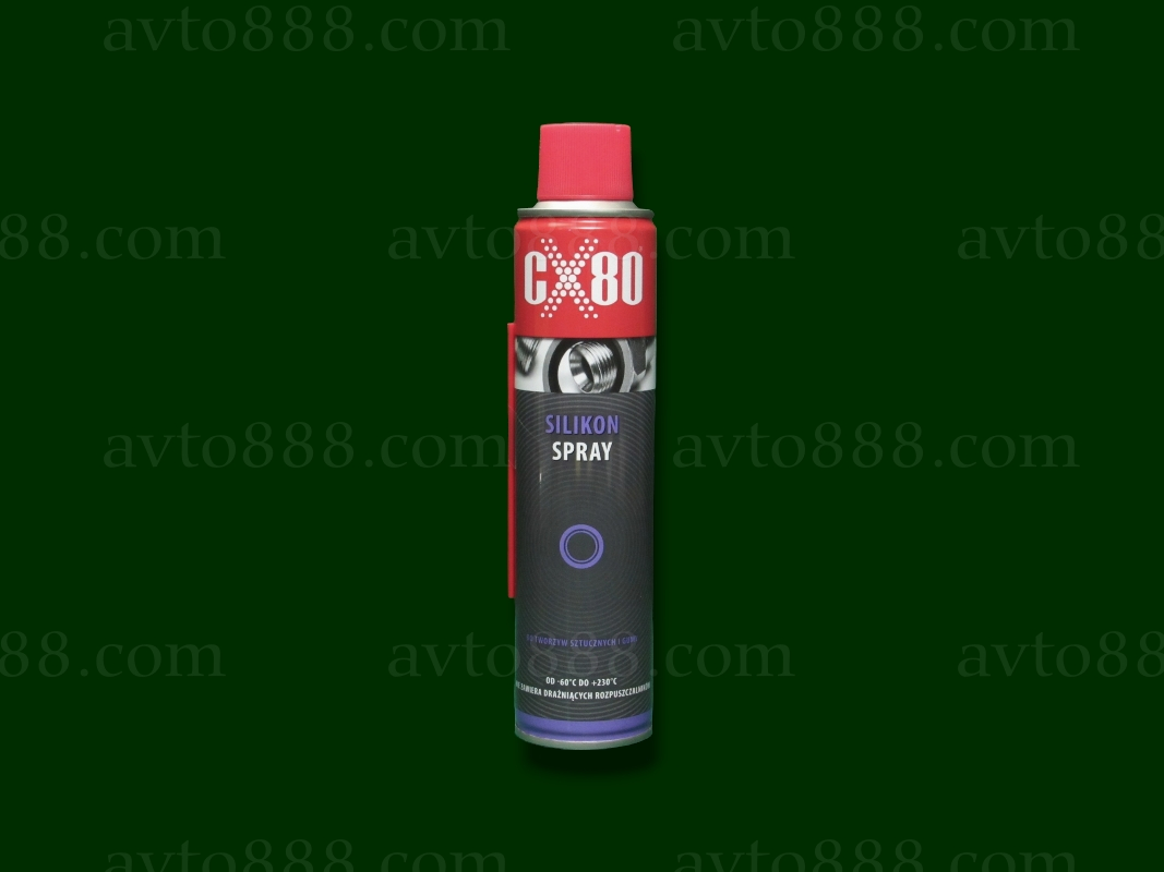 смазка силіконова 300ml "CX80"   (Silicone Spray з допуском NSF)