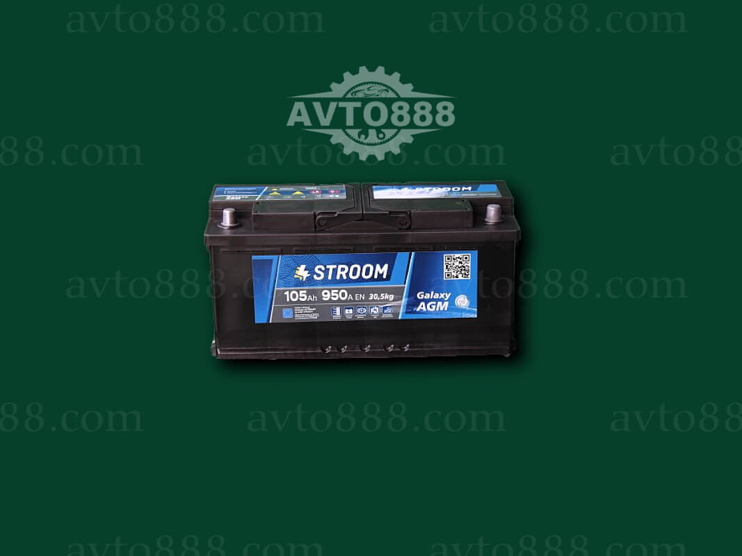 АКБ AGM 105 R+ 950A "Stroom"