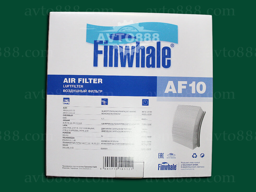 фільтр повітряний 2112 "Finwhale"