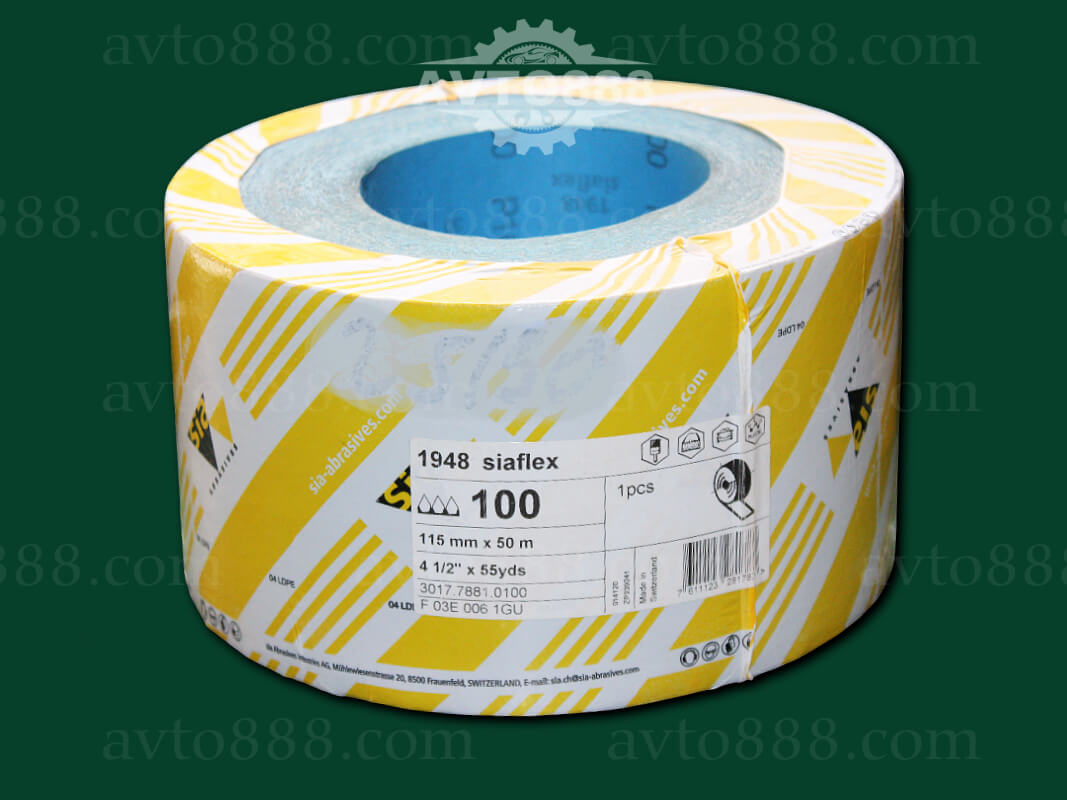 шліфувальний папір 115мм*50м Р100 /рулон/