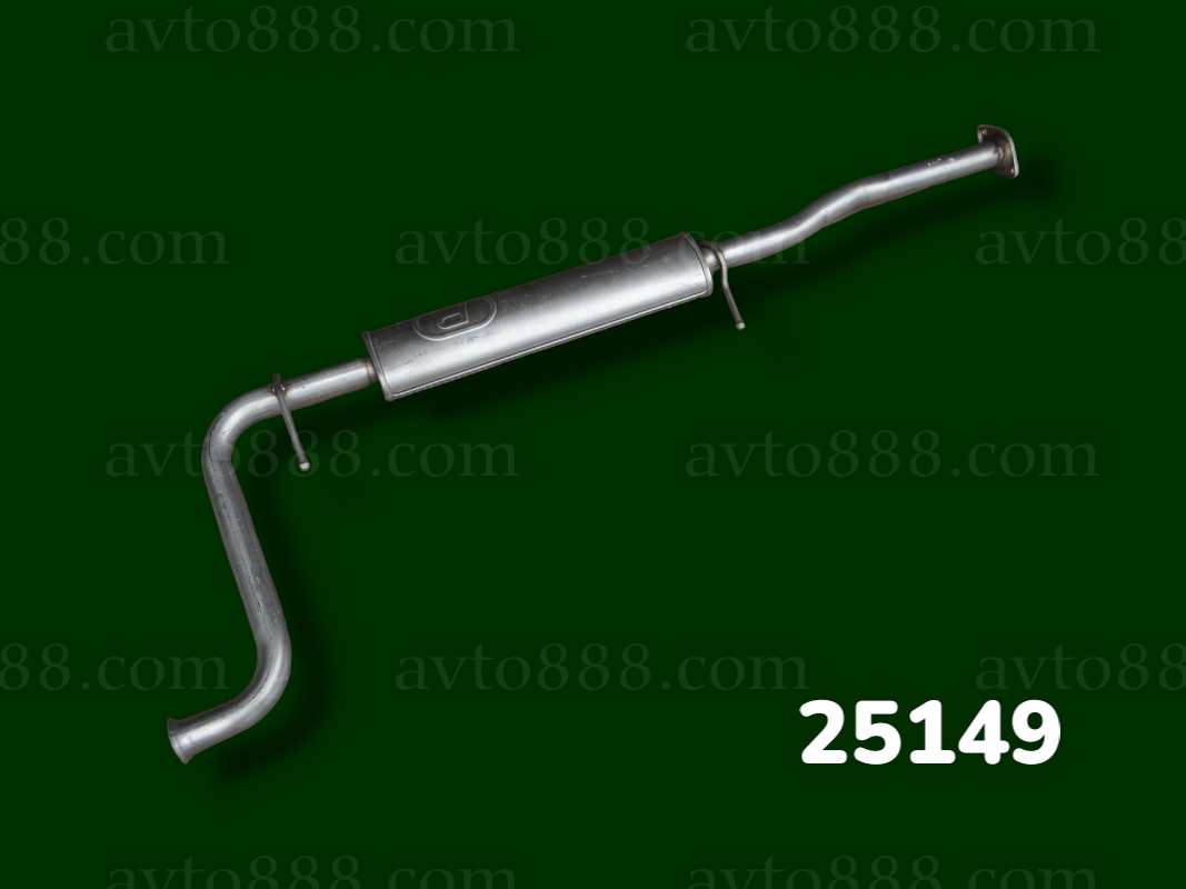 глушник 2110-12 16v РЕЗОНАТОР "Polmo"   2170/2171/2172