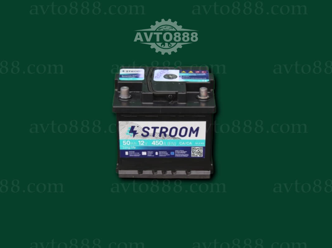 АКБ  50 L+ 450A "Stroom"
