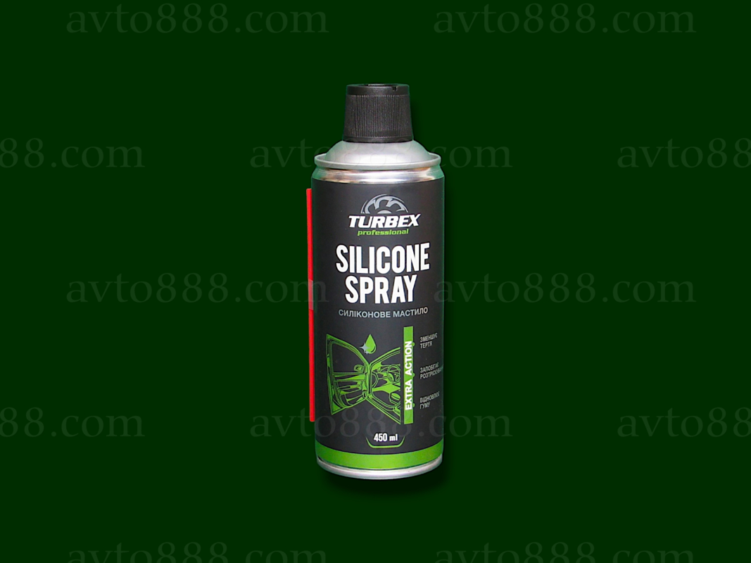 смазка силікон. 450мл "Turbex" аер.   -Silicone Spray -