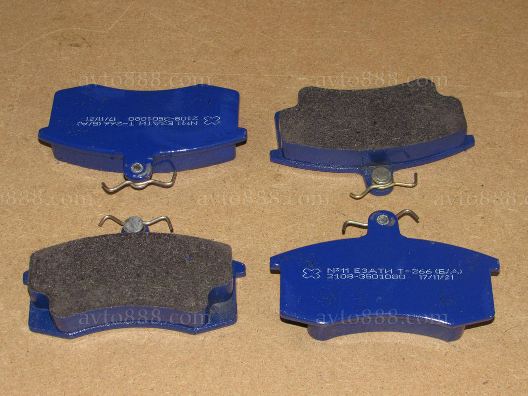 колодка 2108 пер. торм. "Zollex"