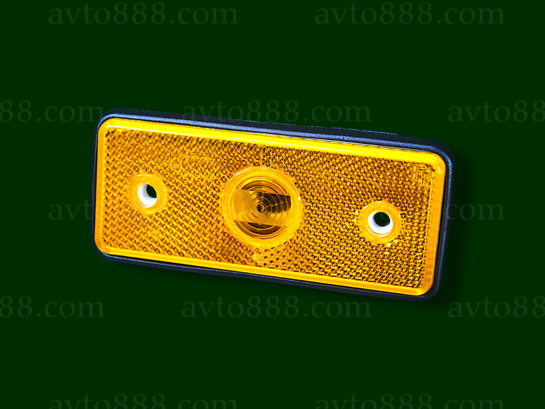 фонар прицепа боковий під болти оранж. з прокл.