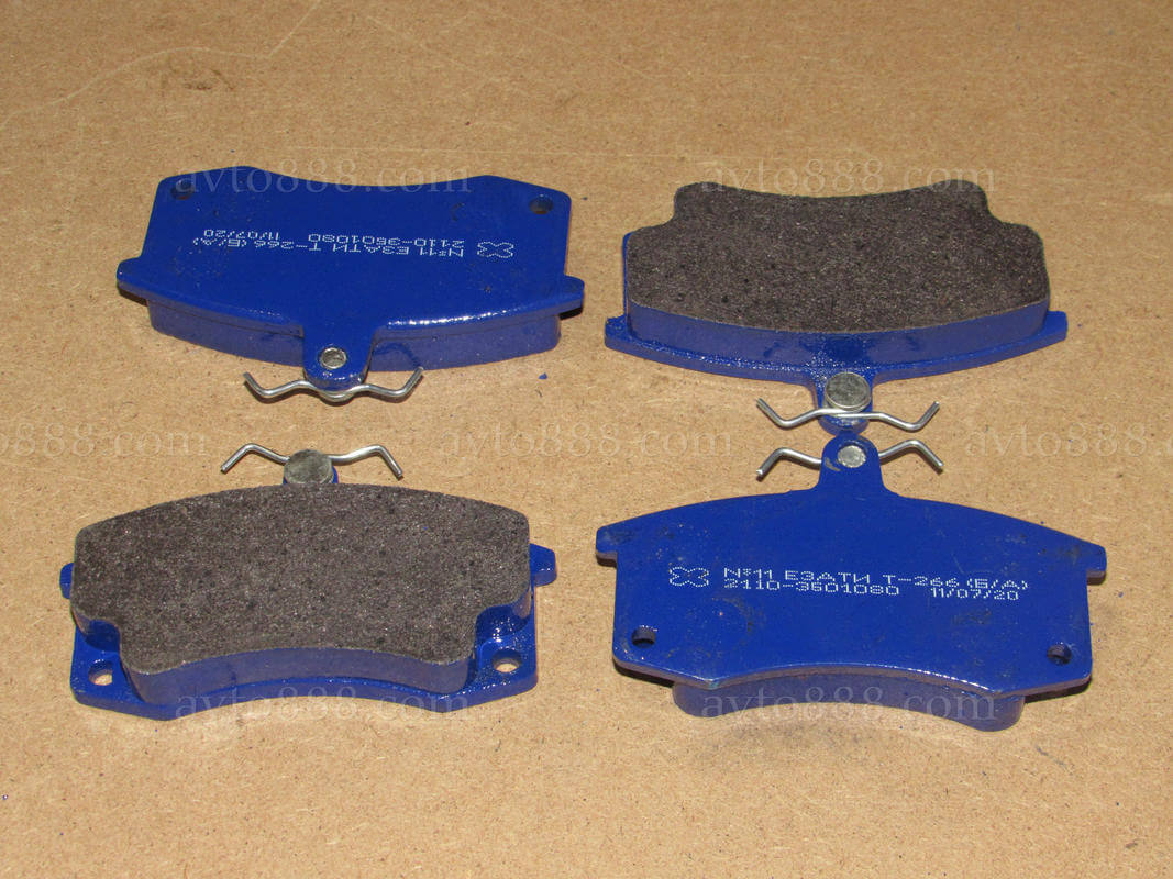 колодка 2110 пер. торм. "Єгорів"   2111/2112 2170/2171/2172 1117/1118/1119