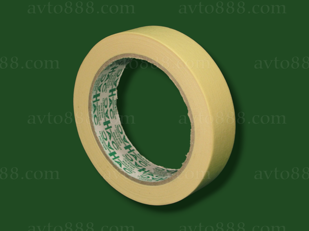 стрічка малярна "HAC" 24мм  80*С   жовта