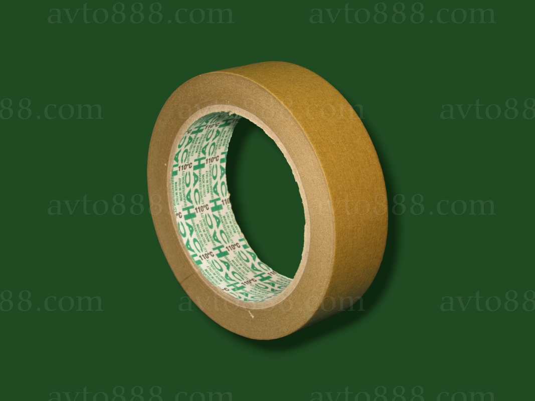 стрічка малярна "HAC" 30мм 110*С   коричнева