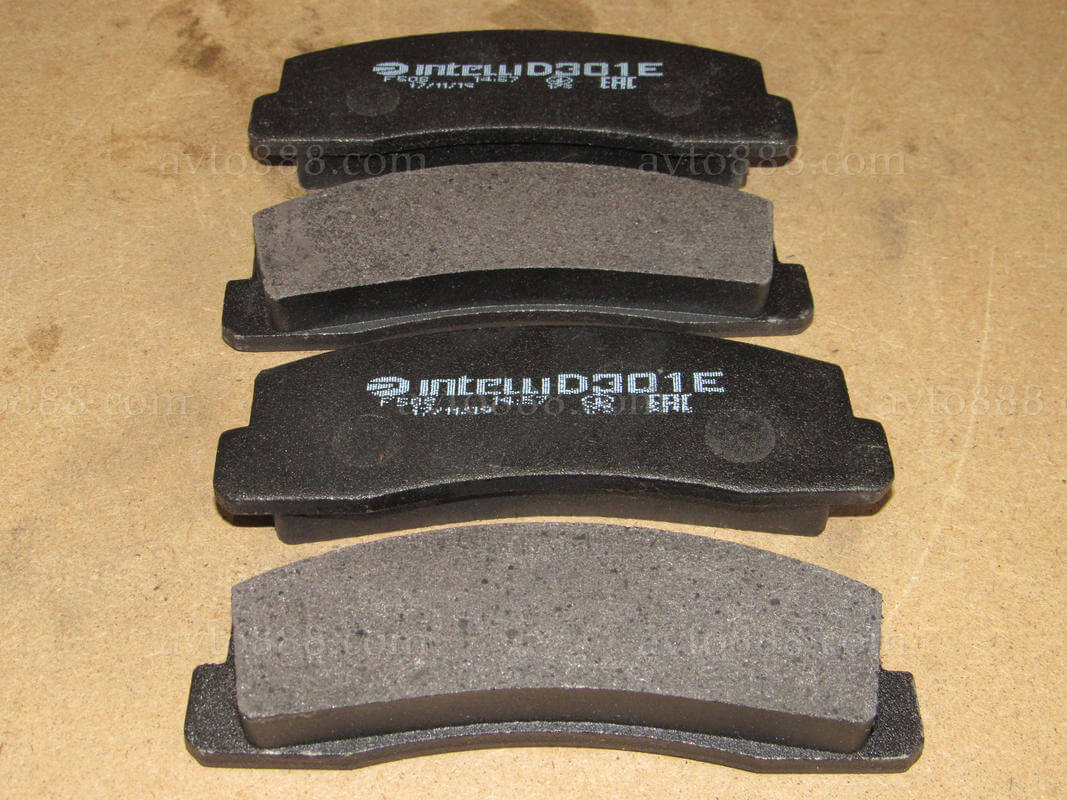 колодка 2121 пер. торм. "Intelli"   21213/21214/2131/2123