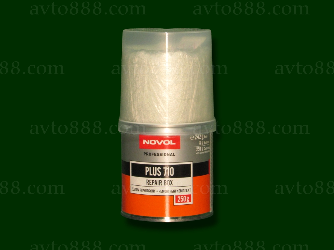 суміш для ремонту "Novol" 250гр  Plus-710 Repair Box