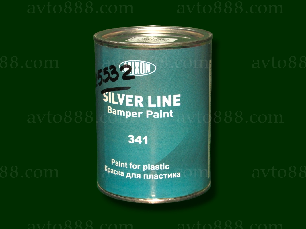 фарба бампера "Mixon" 0.75мл сіра (металічна банка)