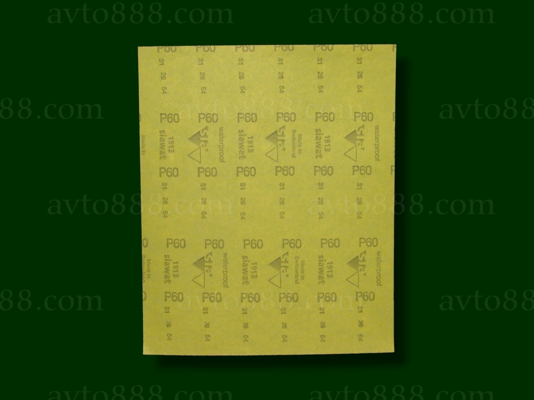 шліфувальний лист  230мм*280мм   P60 (на мокро)