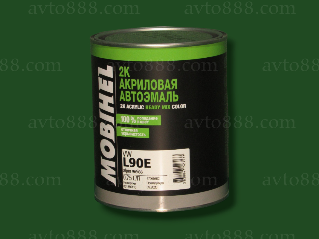 фарба "Helios 2K" L90E 0.75л VW