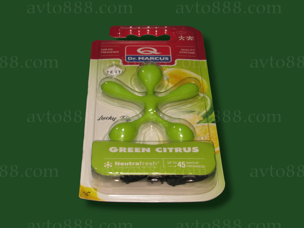 запах Doctor Marcus підвісн. LUCKY TOP лимон (Lemon Green Citrus)