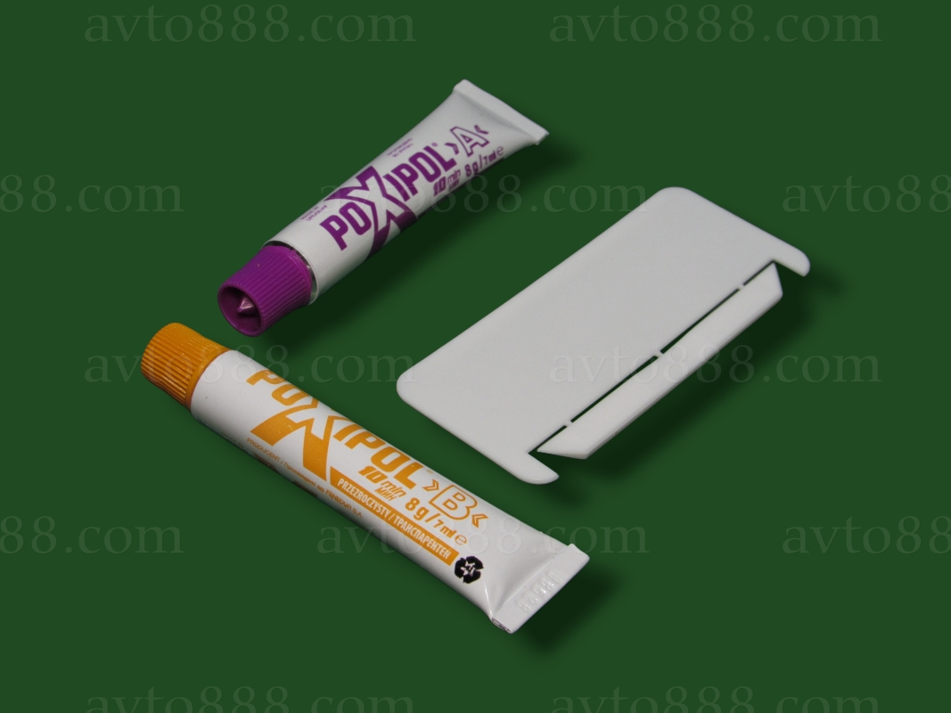 клей "Poxipol" 14мл червоний (прозорий)