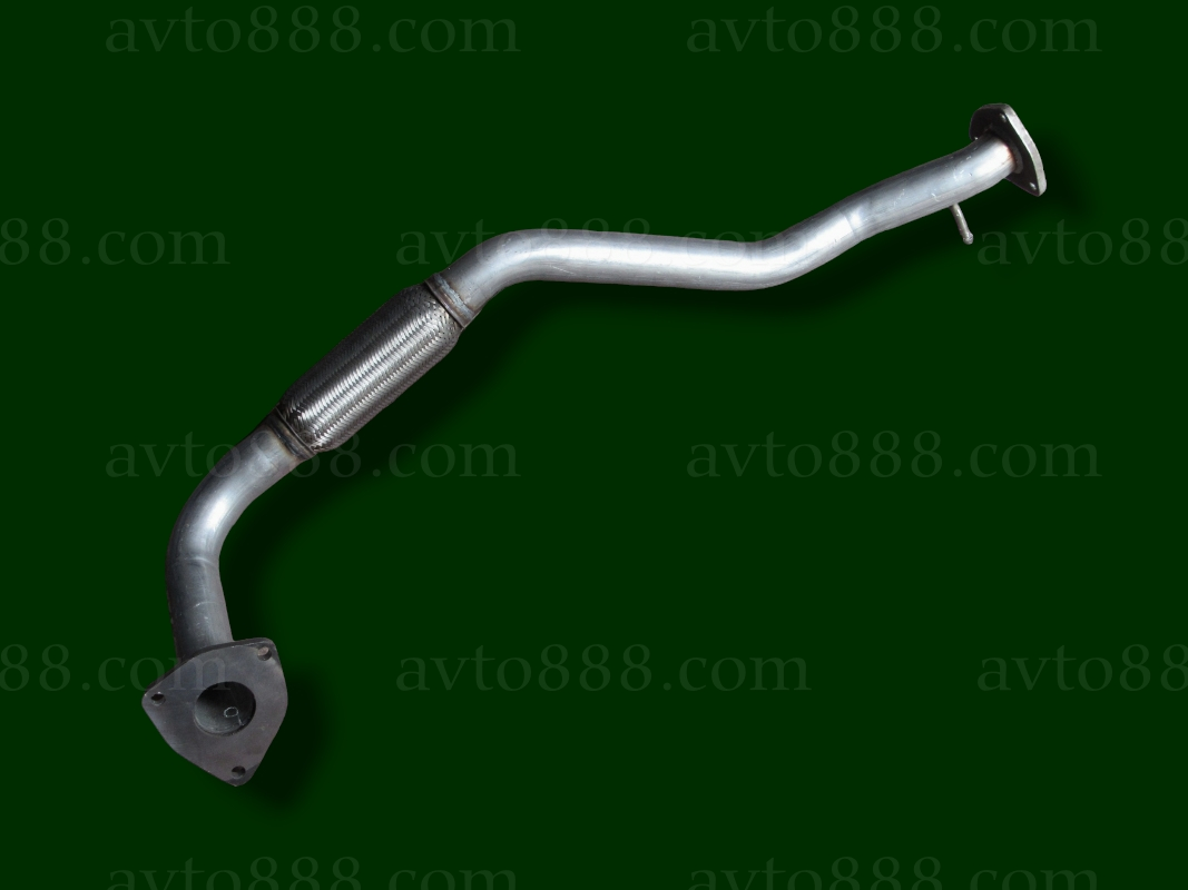 глушник Lanos 1.5 1.6і, Sens 1.3 ШТАНИ з гофрою "Polmo"